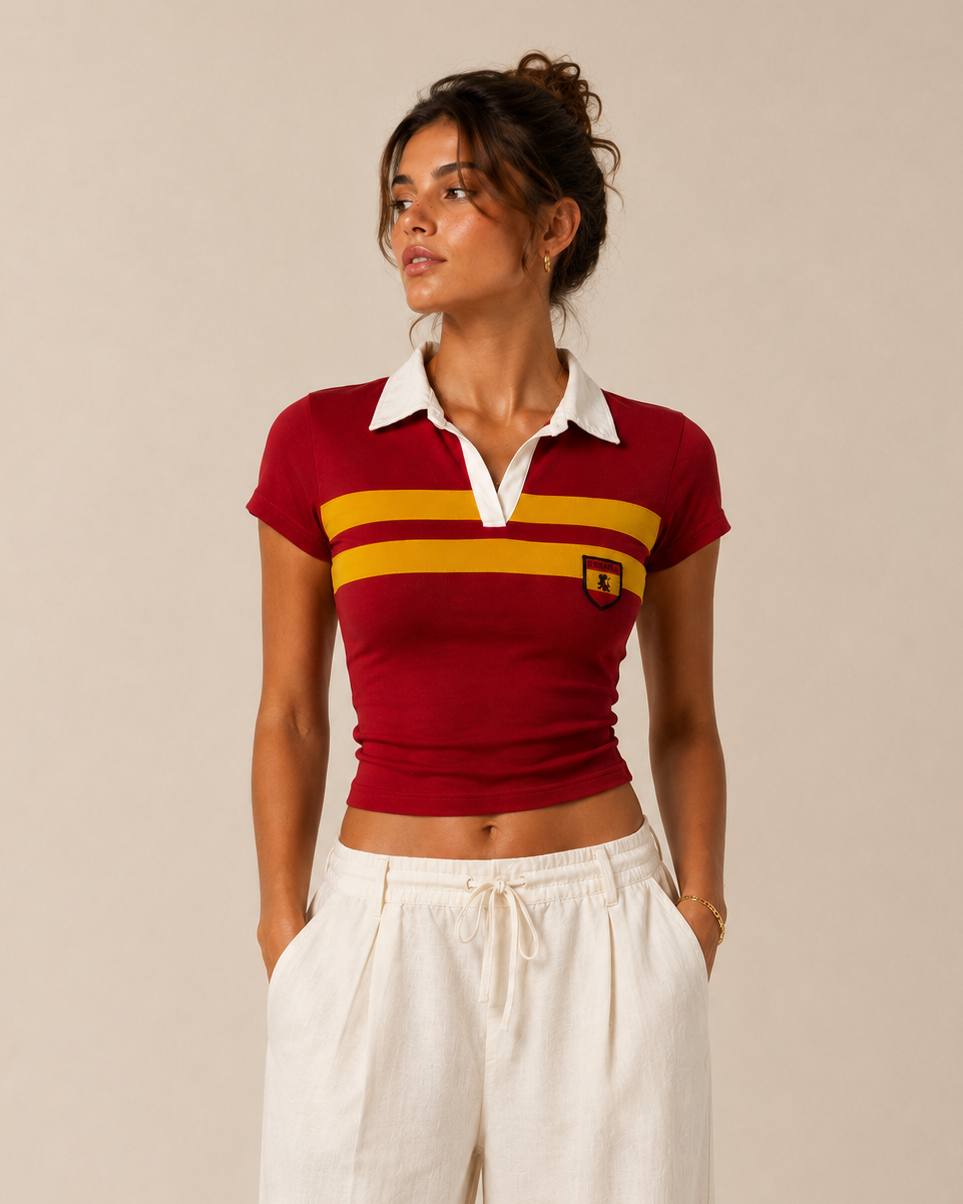 Spain Heritage Red Polo